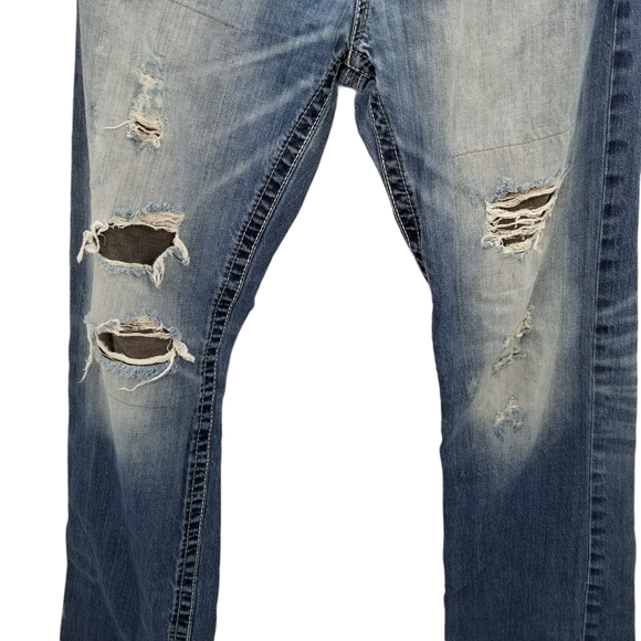 BKE Carter Distressed Jeans 33L - Picture 4 of 8